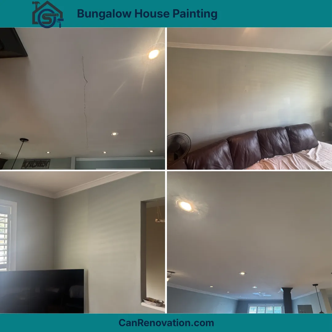 Bungalow Ground Floor Painting – Etobicoke